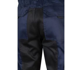 103020B.PANTALÓN BICOLOR AZUL NAVY/NEGRO 50