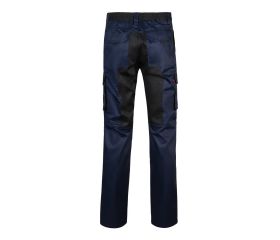 103020B.PANTALÓN BICOLOR AZUL NAVY/NEGRO 50
