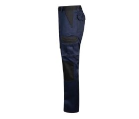 103020B.PANTALÓN BICOLOR AZUL NAVY/NEGRO 50
