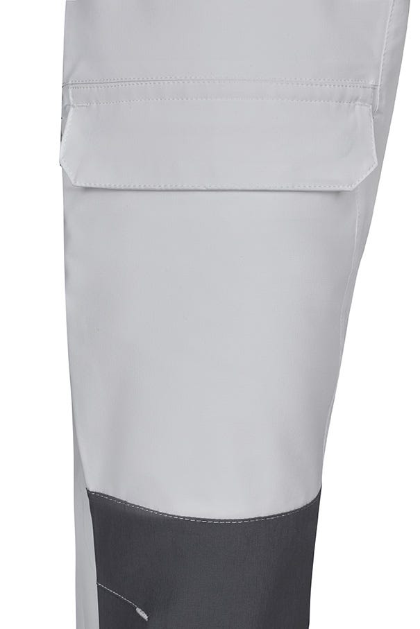 103022S.PANTALÓN TREKKING STRETCH BLANCO/GRIS S