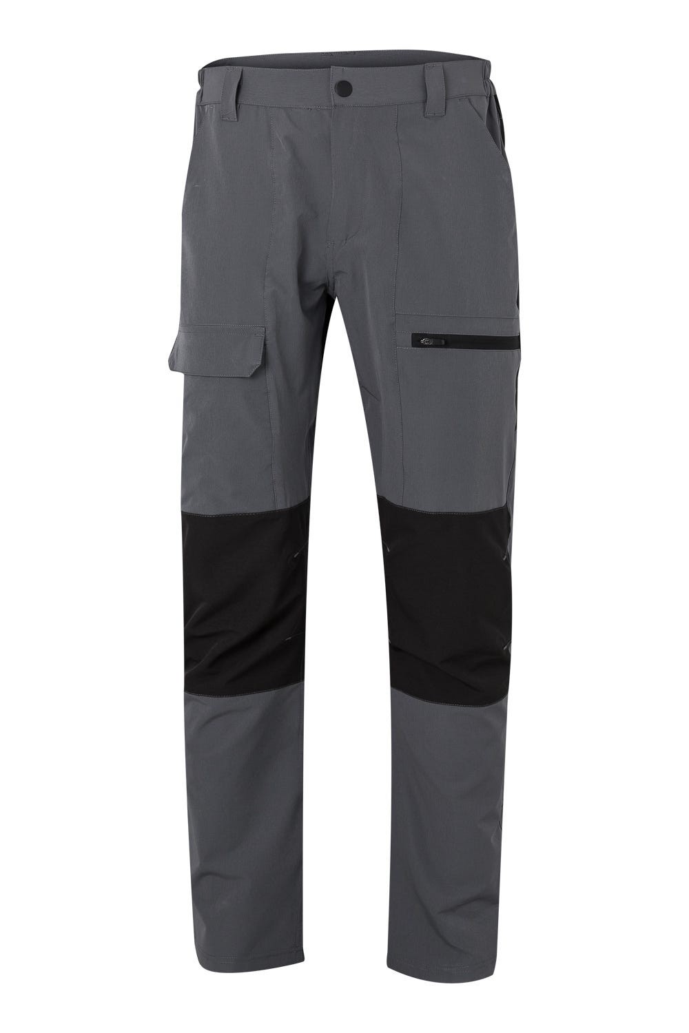 103022S.PANTALÓN TREKKING STRETCH GRIS/NEGRO 2XL