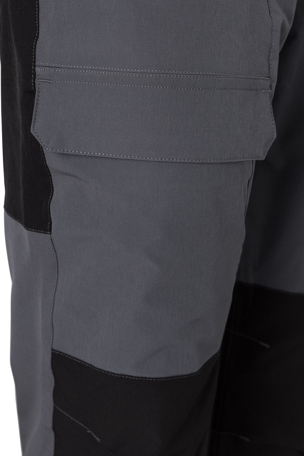 103022S.PANTALÓN TREKKING STRETCH GRIS/NEGRO 2XL