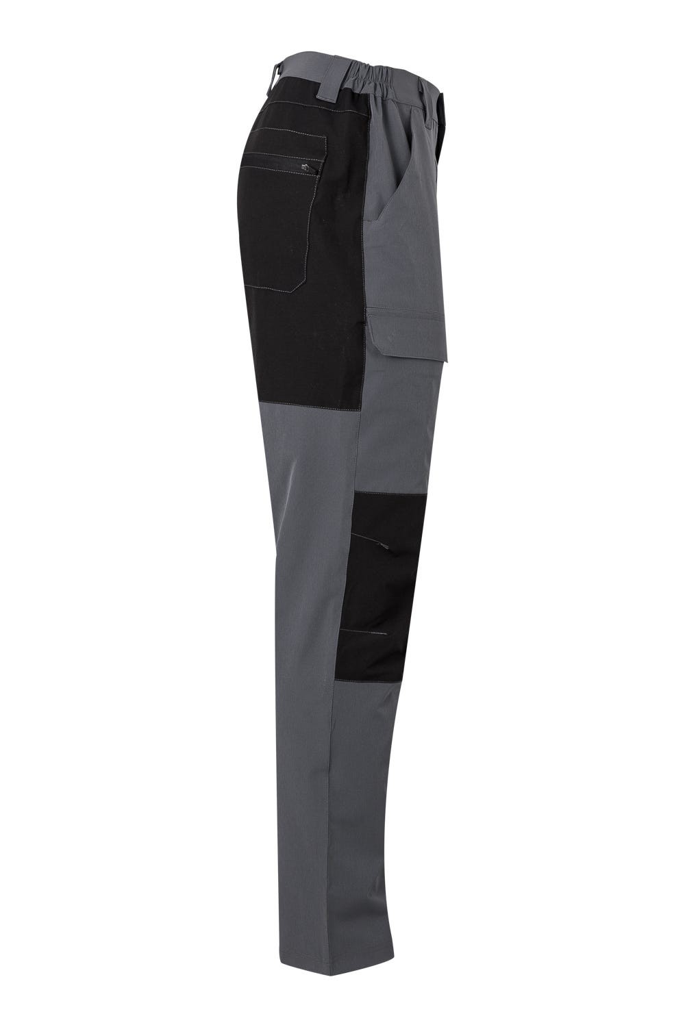 103022S.PANTALÓN TREKKING STRETCH GRIS/NEGRO 2XL