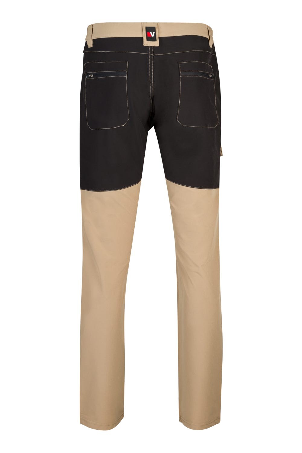 103022S.PANTALÓN TREKKING STRETCH BEIGE ARENA/NEGRO 2XL