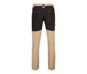 103022S.PANTALÓN TREKKING STRETCH BEIGE ARENA/NEGRO 2XL