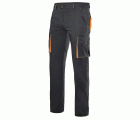 103024S.PANTALÓN STRETCH BICOLOR NEGRO/NARANJA 34
