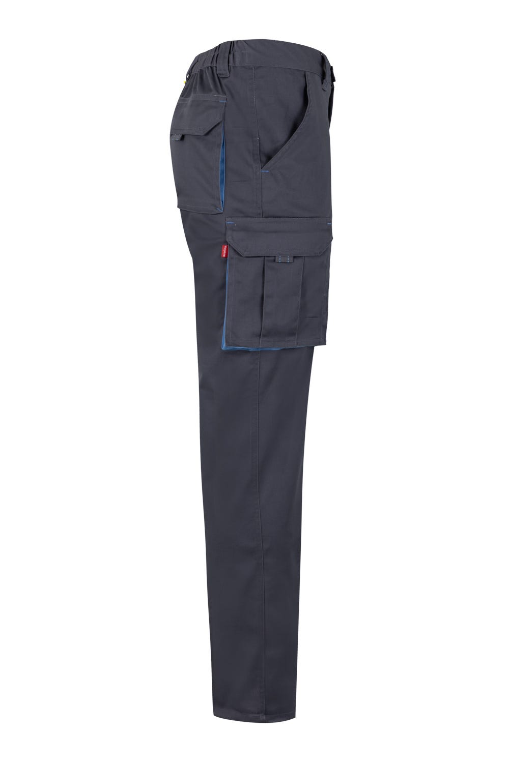 103024S.PANTALÓN STRETCH BICOLOR GRIS/CELESTE 34