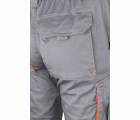 103024S.PANTALÓN STRETCH BICOLOR GRIS/NARANJA 34