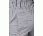103024S.PANTALÓN STRETCH BICOLOR GRIS/NARANJA 34