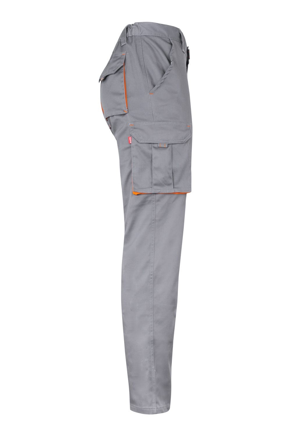 103024S.PANTALÓN STRETCH BICOLOR GRIS/NARANJA 34