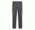 103024S.PANTALÓN STRETCH BICOLOR GRIS/AMARILLO 34