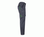 103024S.PANTALÓN STRETCH BICOLOR GRIS/VERDE LIMA 34