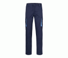 103024S.PANTALÓN STRETCH BICOLOR AZUL NAVY/CELESTE 34