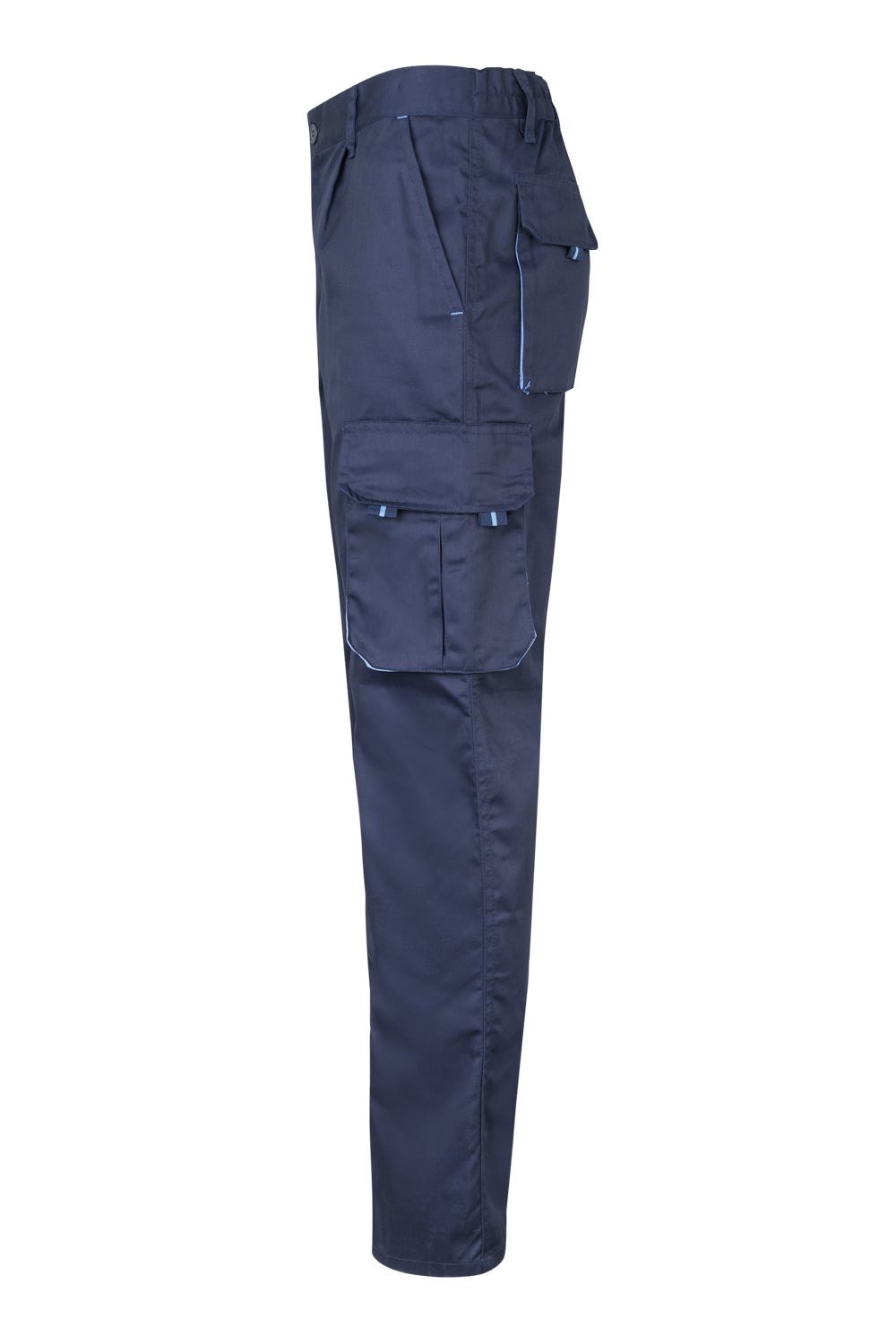 103024S.PANTALÓN STRETCH BICOLOR AZUL NAVY/CELESTE 34