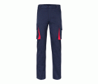 103024S.PANTALÓN STRETCH BICOLOR AZUL NAVY/ROJO 34