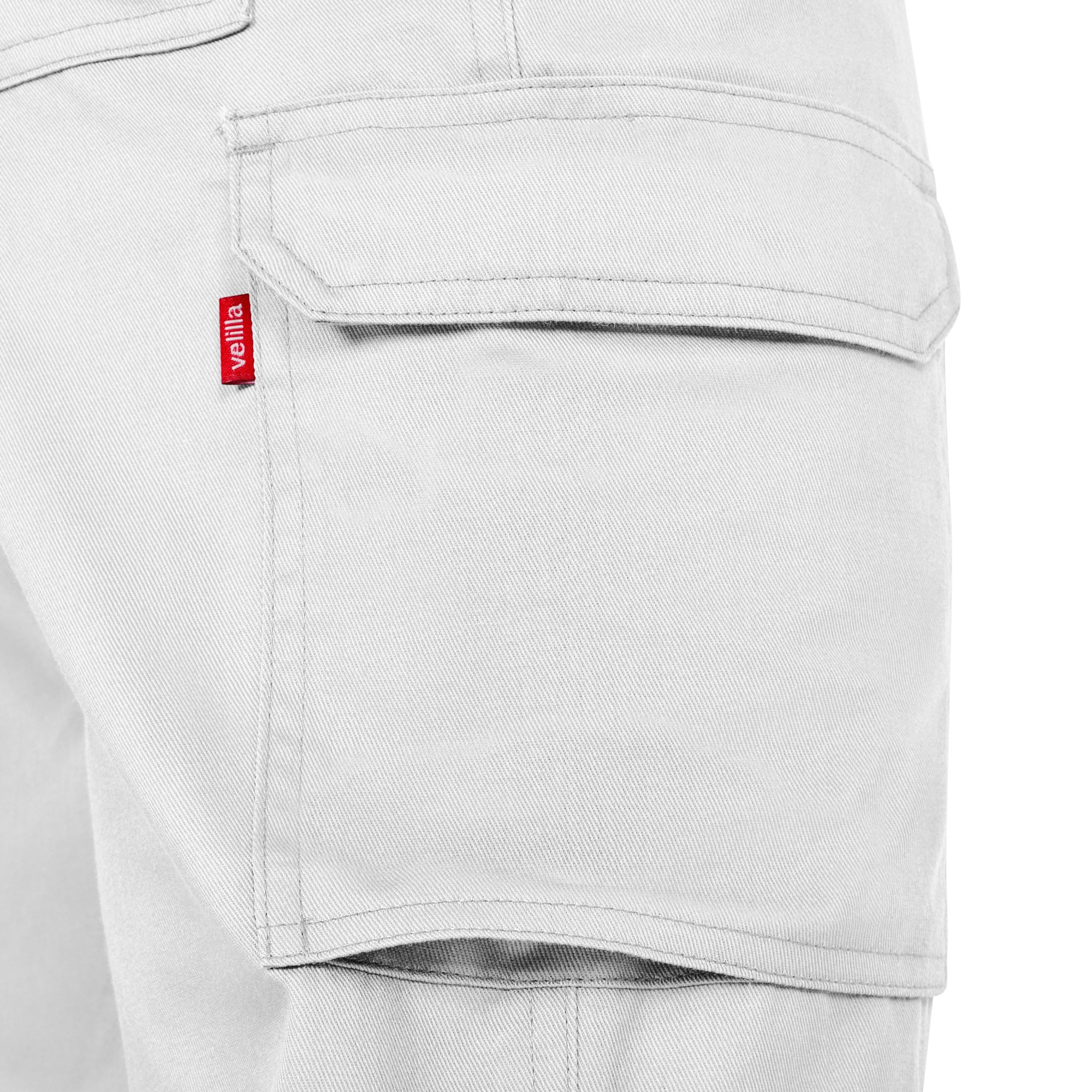 103026.PANTALÓN MULTIBOLSILLOS BLANCO 34