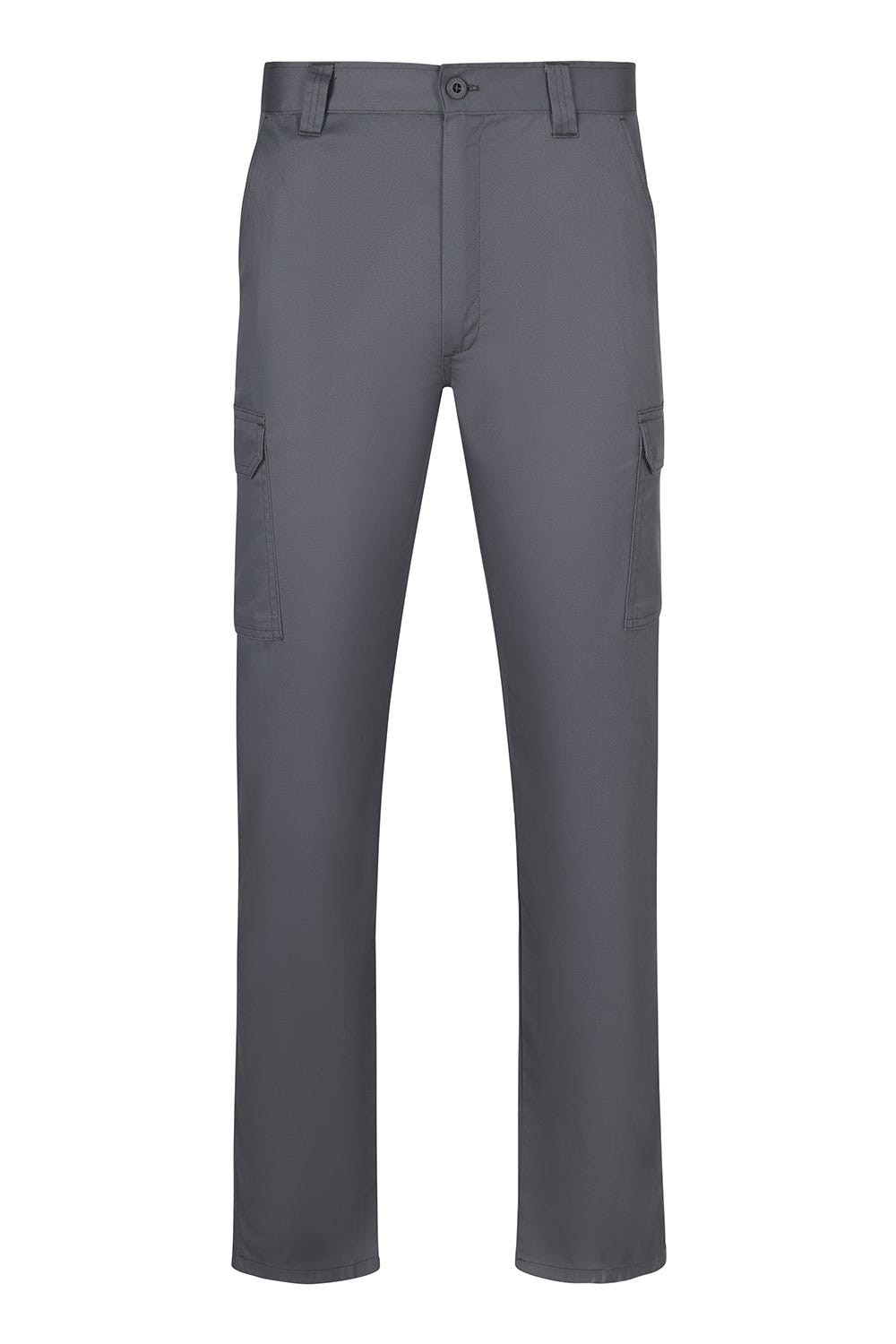 103026.PANTALÓN MULTIBOLSILLOS GRIS 34