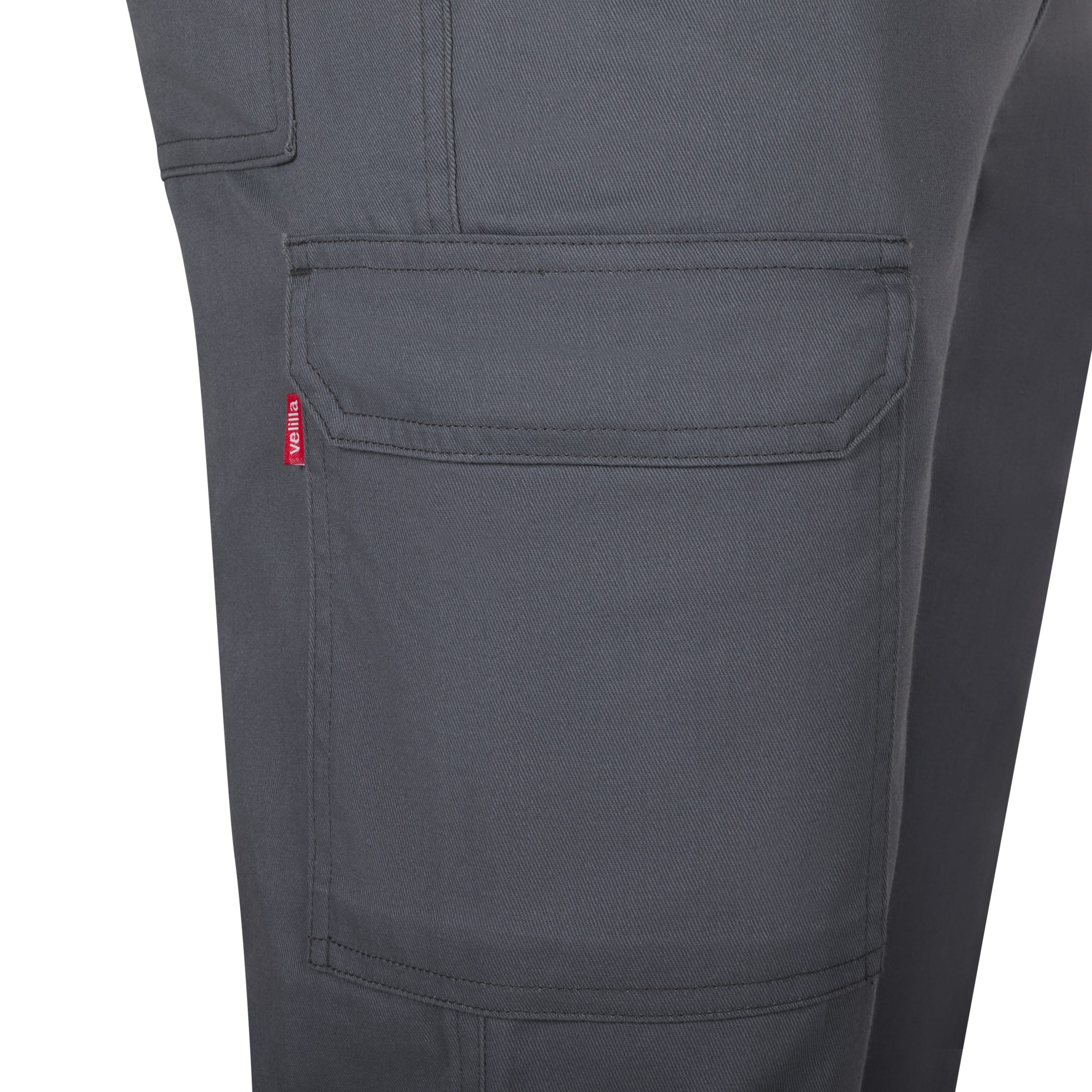 103026.PANTALÓN MULTIBOLSILLOS GRIS 34