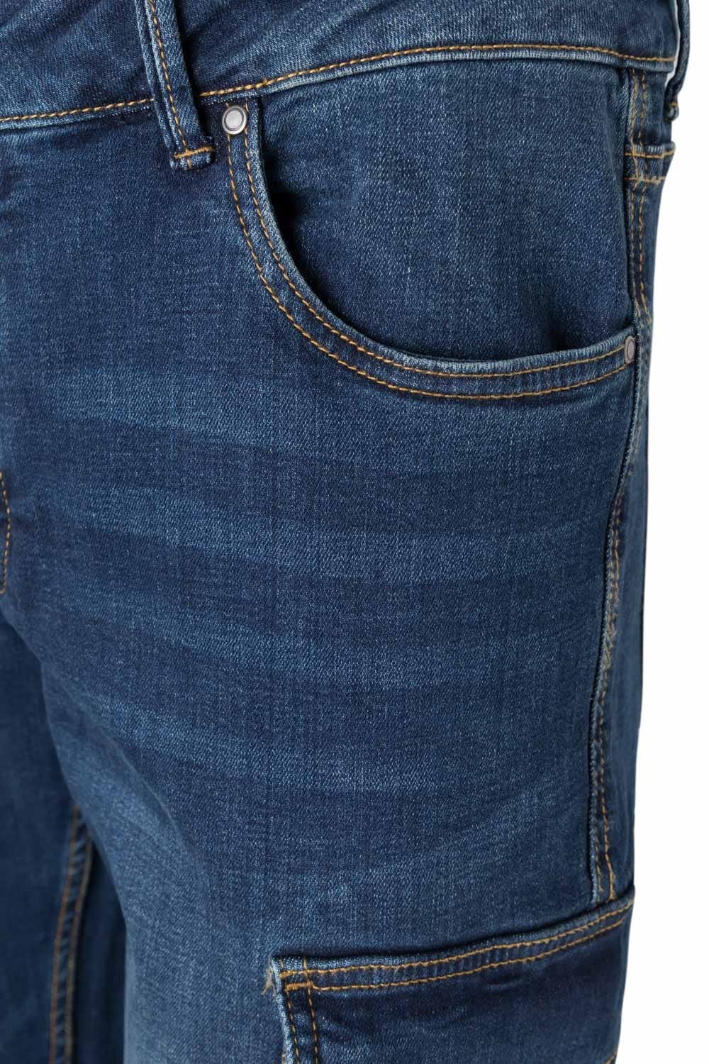 103028S.PANTALÓN DENIM STRETCH DENIM AZUL 2XL