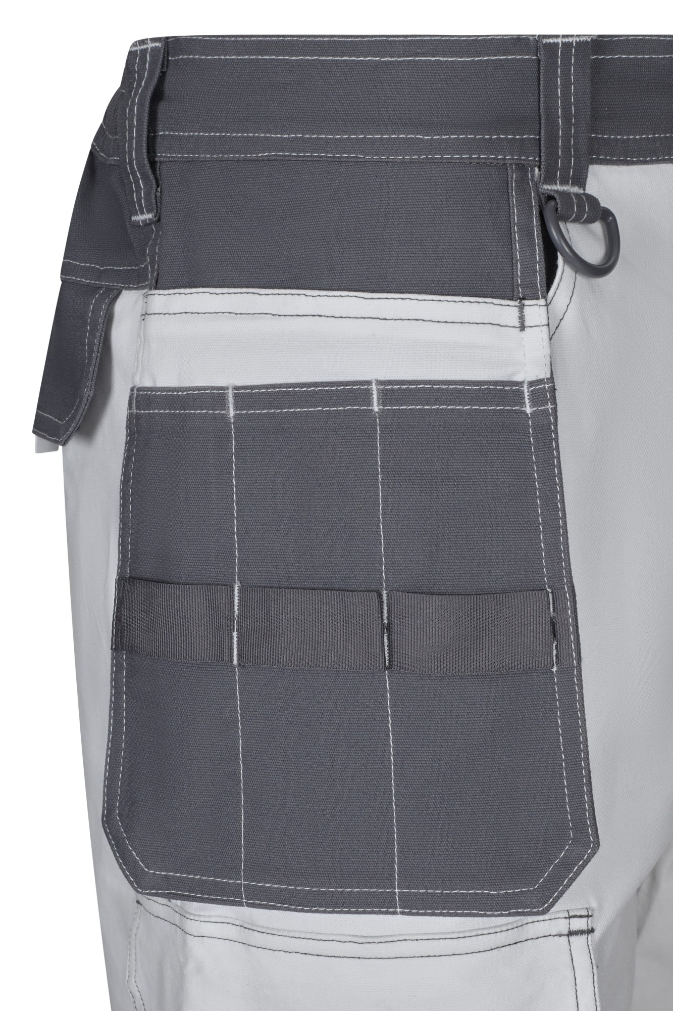 103029S.BERMUDA CANVAS STRETCH BLANCO/GRIS S