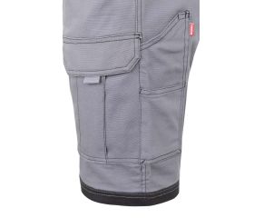 103029S.BERMUDA CANVAS STRETCH GRIS/NEGRO 2XL