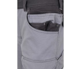 103029S.BERMUDA CANVAS STRETCH GRIS/NEGRO 2XL