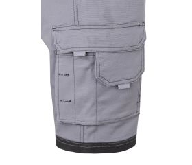 103029S.BERMUDA CANVAS STRETCH GRIS/NEGRO 2XL