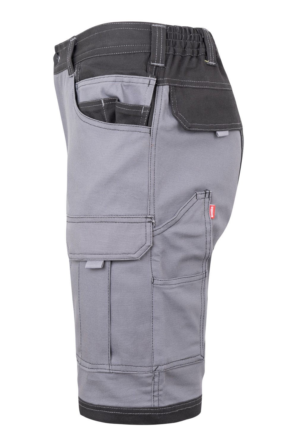 103029S.BERMUDA CANVAS STRETCH GRIS/NEGRO 2XL