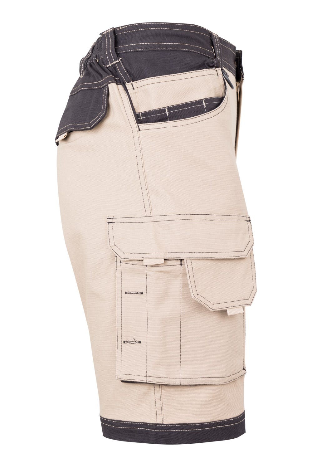 103029S.BERMUDA CANVAS STRETCH BEIGE ARENA/NEGRO 2XL