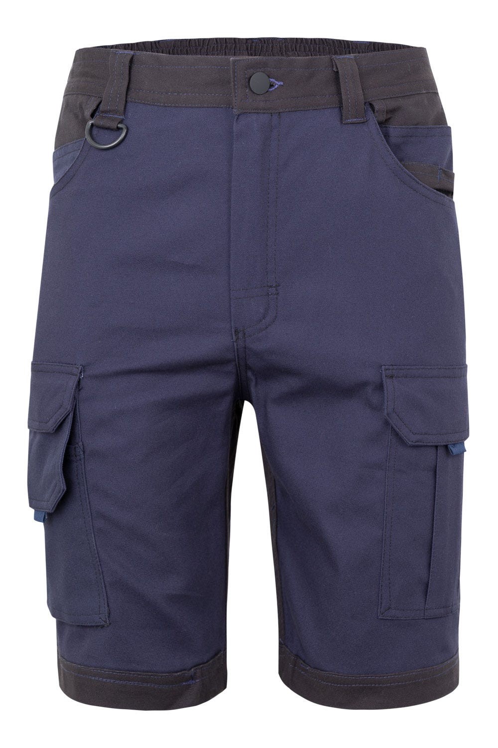 103029S.BERMUDA CANVAS STRETCH AZUL NAVY/NEGRO 2XL