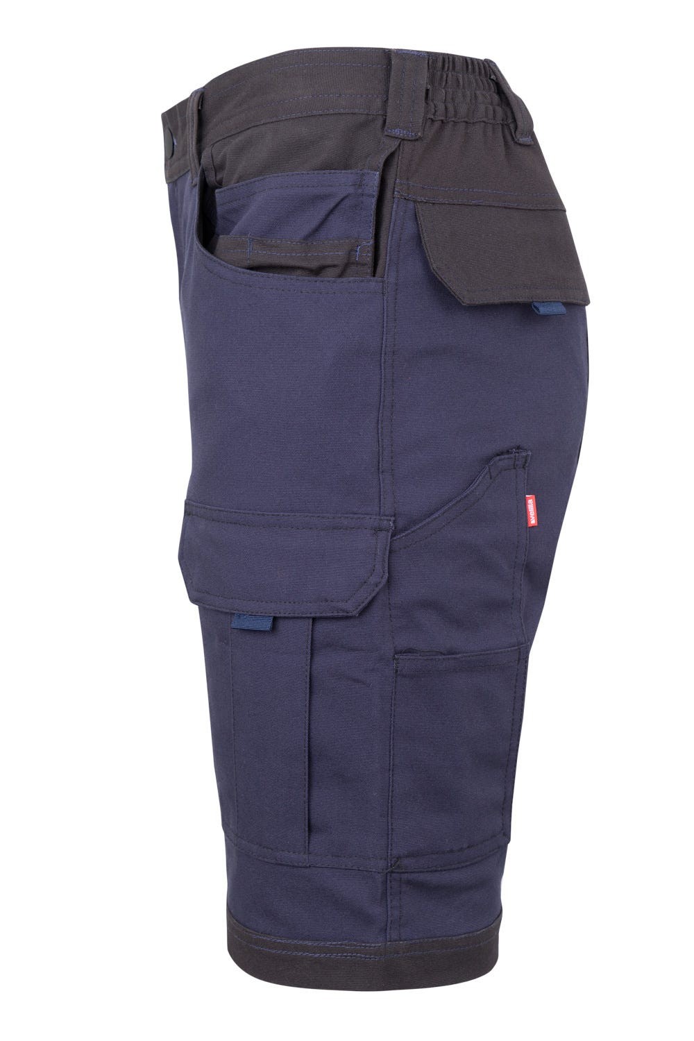 103029S.BERMUDA CANVAS STRETCH AZUL NAVY/NEGRO 2XL