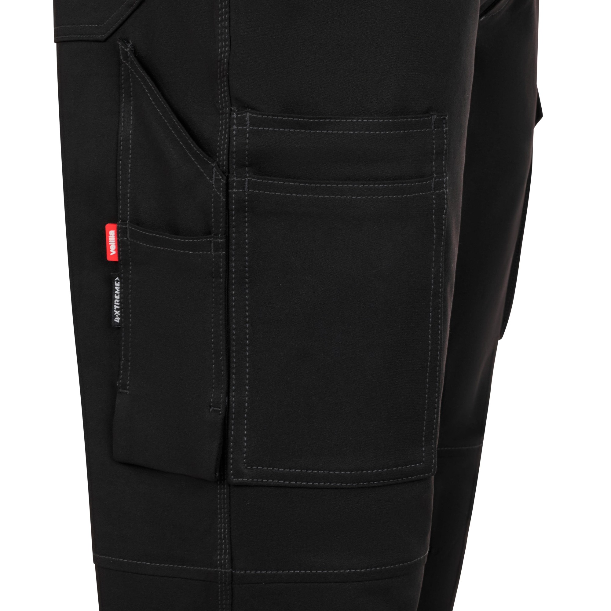 103030X.PANTALÓN 4-XTREME MULTIBOLSILL NEGRO S