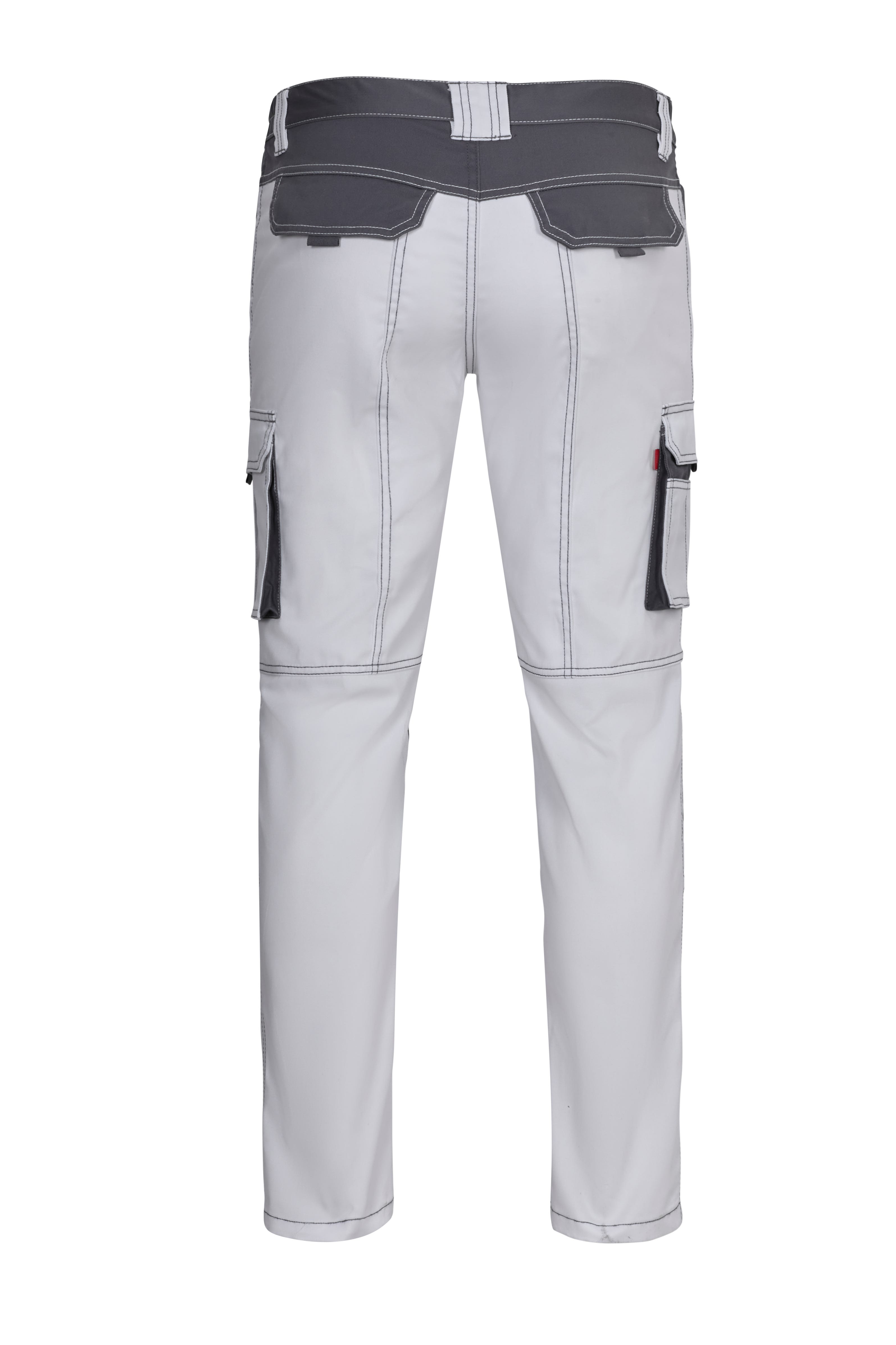 103031S.PANTALÓN STRETCH BICOLOR BLANCO/GRIS 34