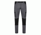 103031S.PANTALÓN STRETCH BICOLOR GRIS/NEGRO 34