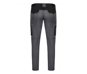 103031S.PANTALÓN STRETCH BICOLOR GRIS/NEGRO 54