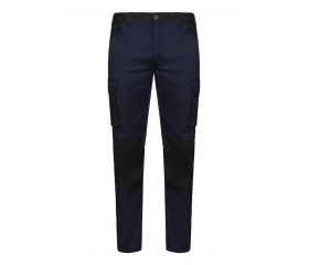 103031S.PANTALÓN STRETCH BICOLOR AZUL NAVY/NEGRO 54