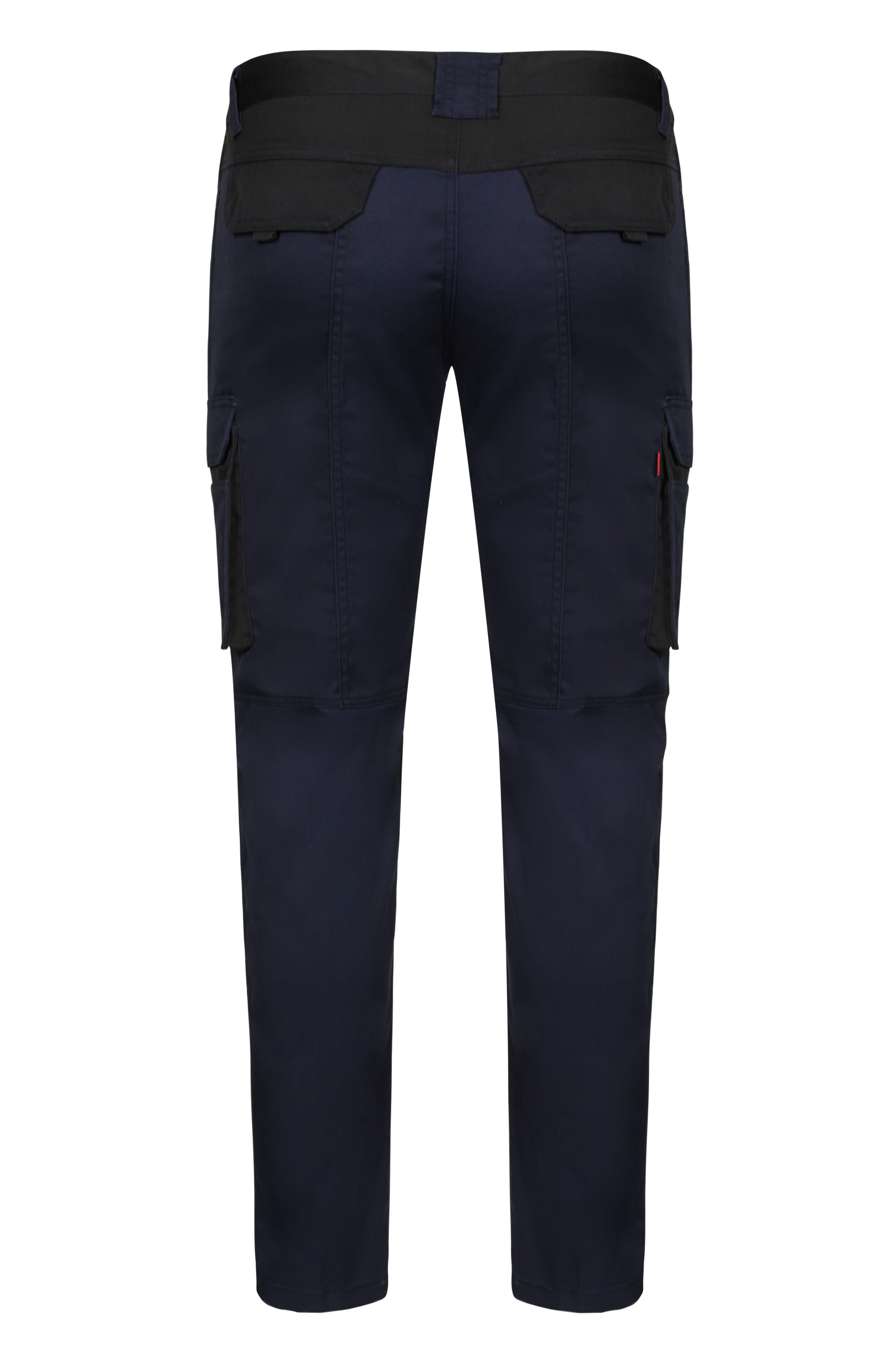 103031S.PANTALÓN STRETCH BICOLOR AZUL NAVY/NEGRO 34