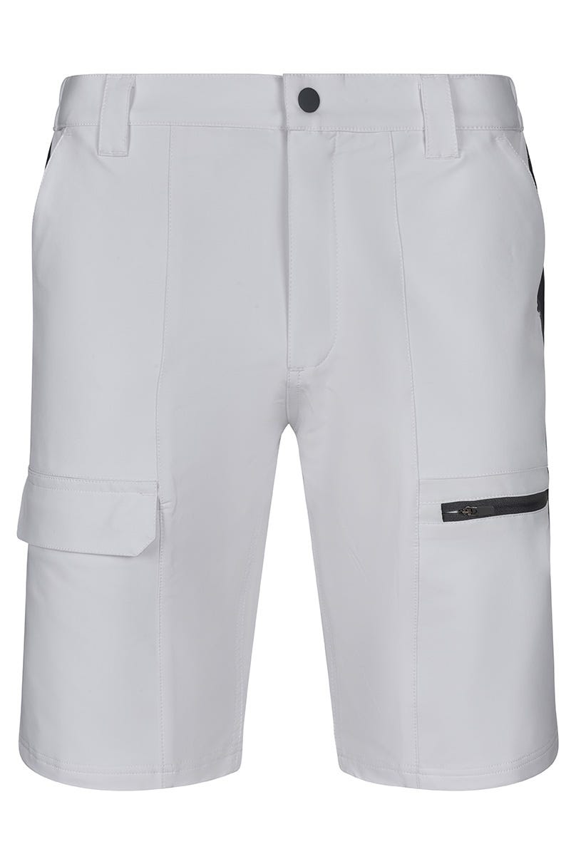 103032S.BERMUDA TREKKING STRETCH BLANCO/GRIS S