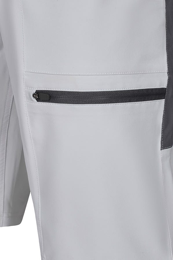 103032S.BERMUDA TREKKING STRETCH BLANCO/GRIS S