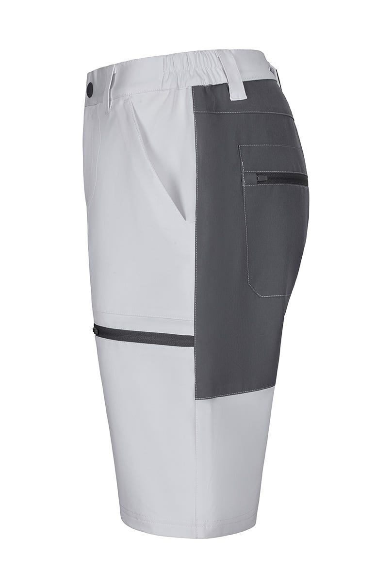 103032S.BERMUDA TREKKING STRETCH BLANCO/GRIS S