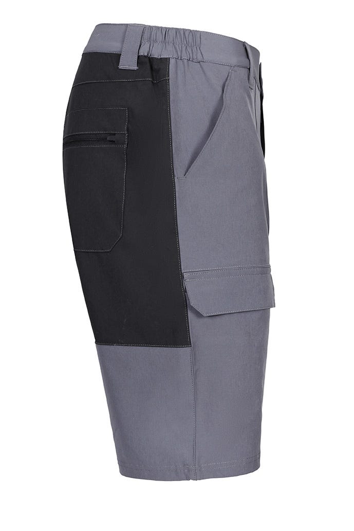 103032S.BERMUDA TREKKING STRETCH GRIS/NEGRO S