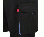 103034S.BERMUDA STRETCH BICOLOR NEGRO/CELESTE 34