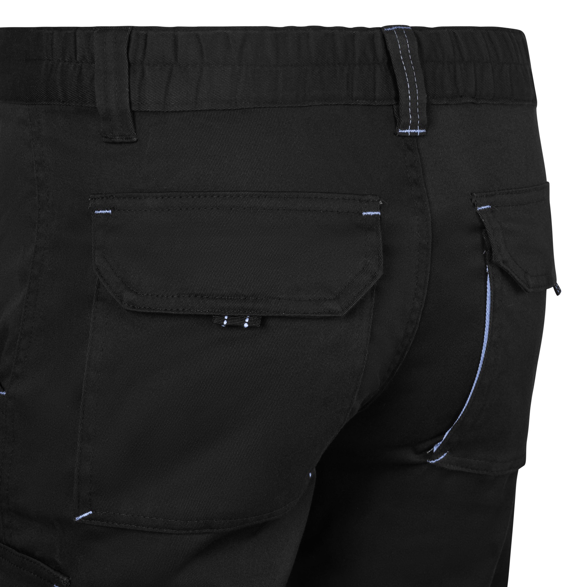 103034S.BERMUDA STRETCH BICOLOR NEGRO/CELESTE 34