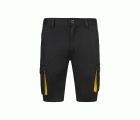 103034S.BERMUDA STRETCH BICOLOR NEGRO/AMARILLO 34