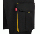 103034S.BERMUDA STRETCH BICOLOR NEGRO/AMARILLO 34
