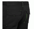 103034S.BERMUDA STRETCH BICOLOR NEGRO/VERDE LIMA 34