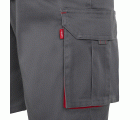 103034S.BERMUDA STRETCH BICOLOR GRIS/ROJO 34
