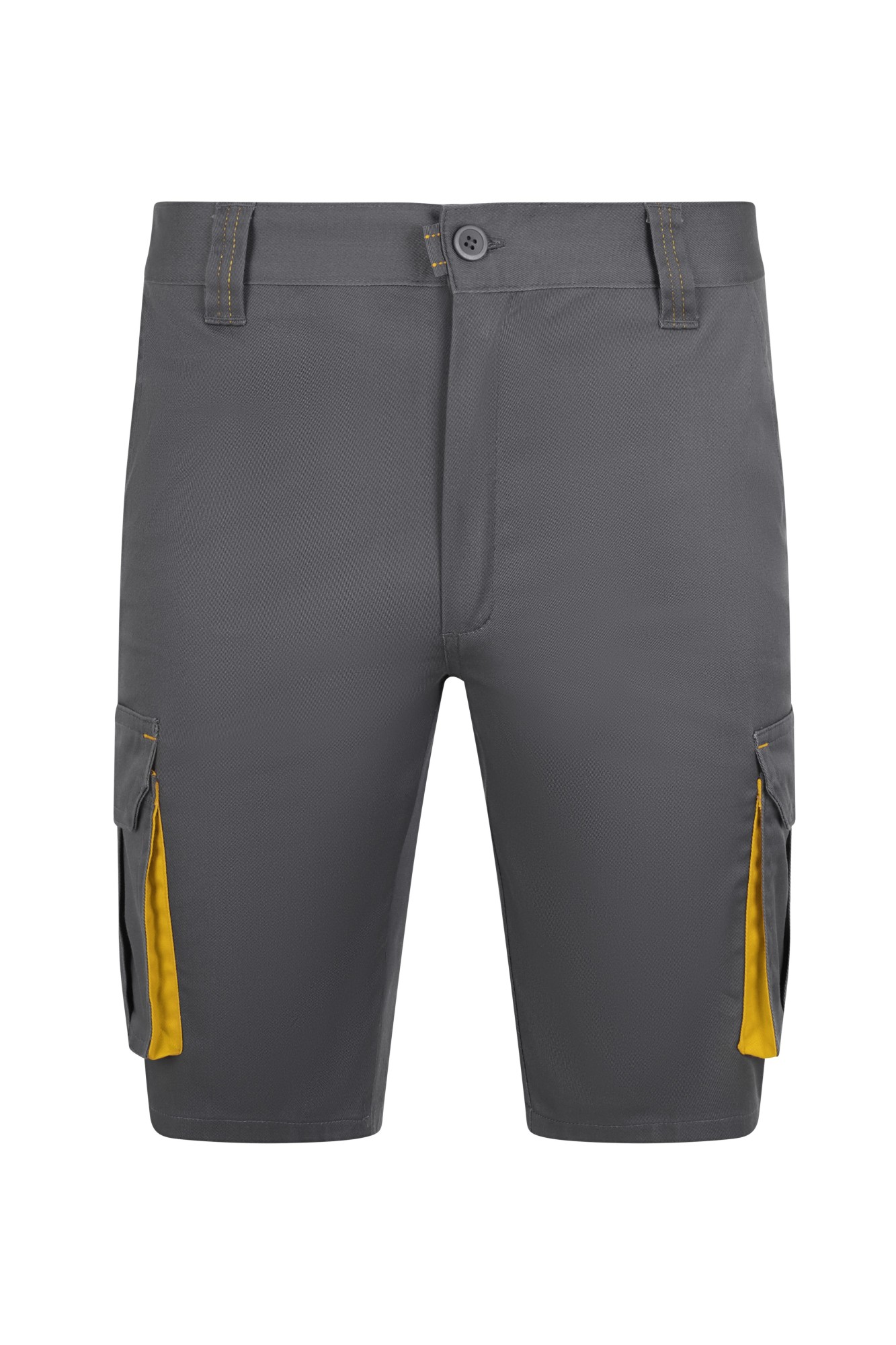 103034S.BERMUDA STRETCH BICOLOR GRIS/AMARILLO 34