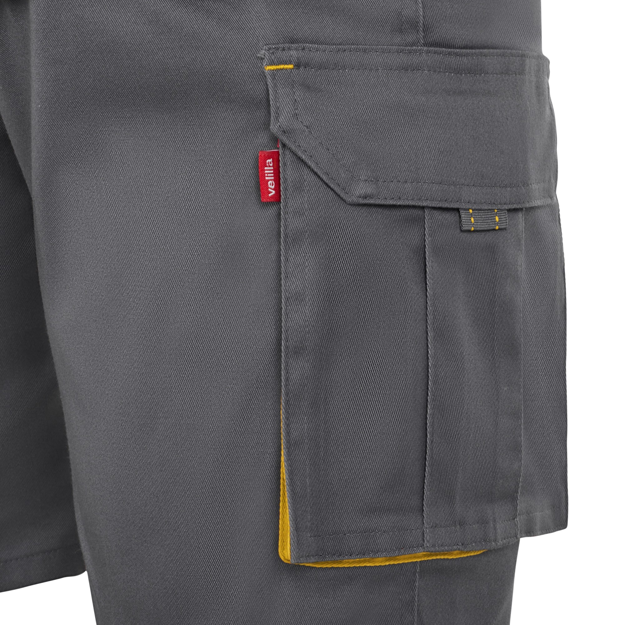 103034S.BERMUDA STRETCH BICOLOR GRIS/AMARILLO 34