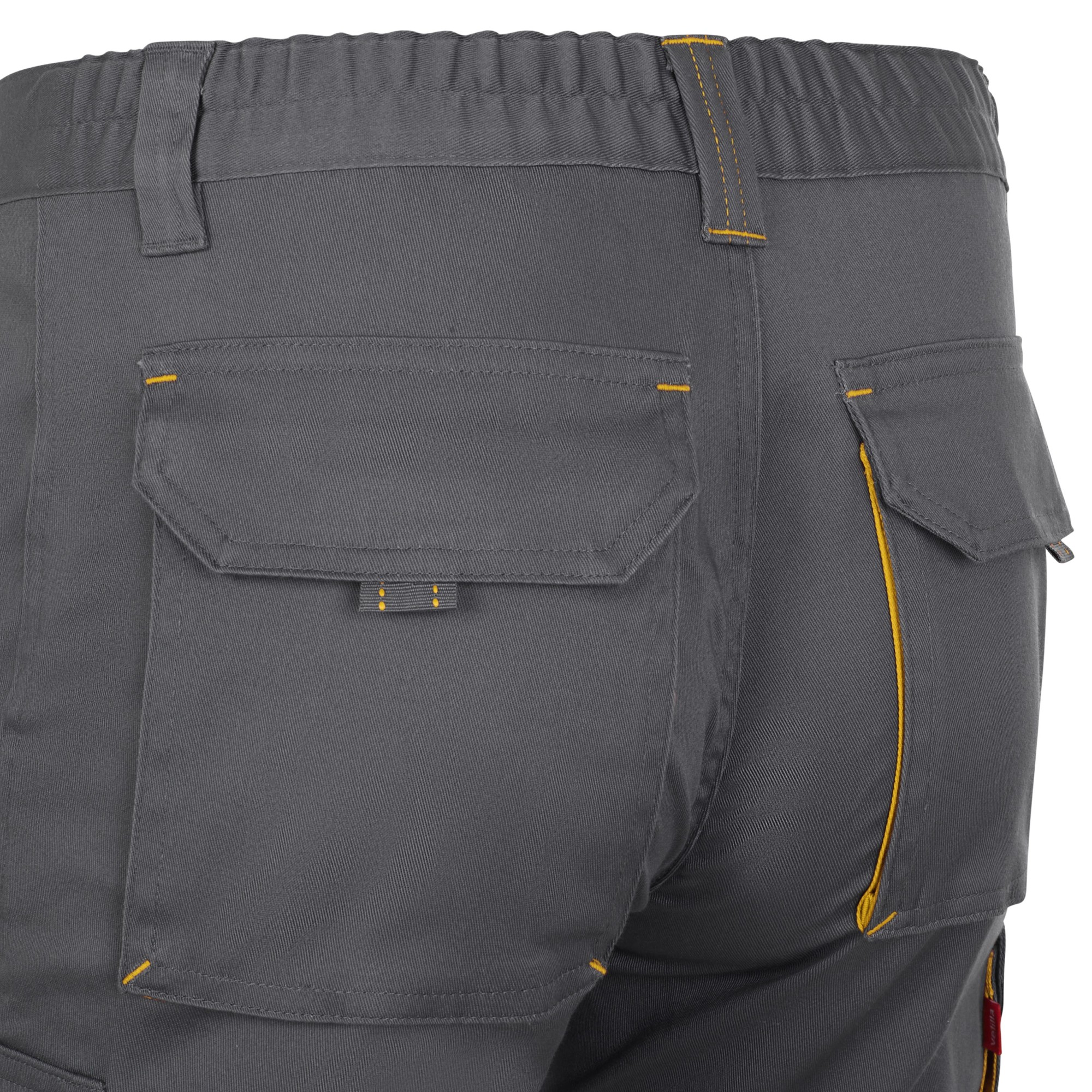 103034S.BERMUDA STRETCH BICOLOR GRIS/AMARILLO 34